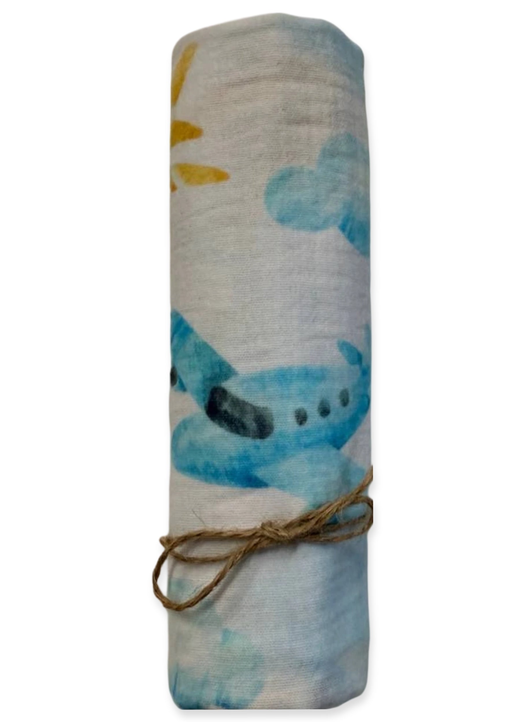 Diaper MUSLIN cotton 100% 80x60 cotton diaper in CLOUDS Packaging status original