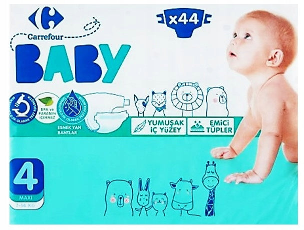 Diapers Carr4you Baby 4 / 7-14 kg / 44pcs.