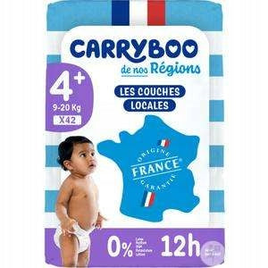 Diapers CarryBoo 4+ 9-20 kg 42 pcs Disposable Diapers France