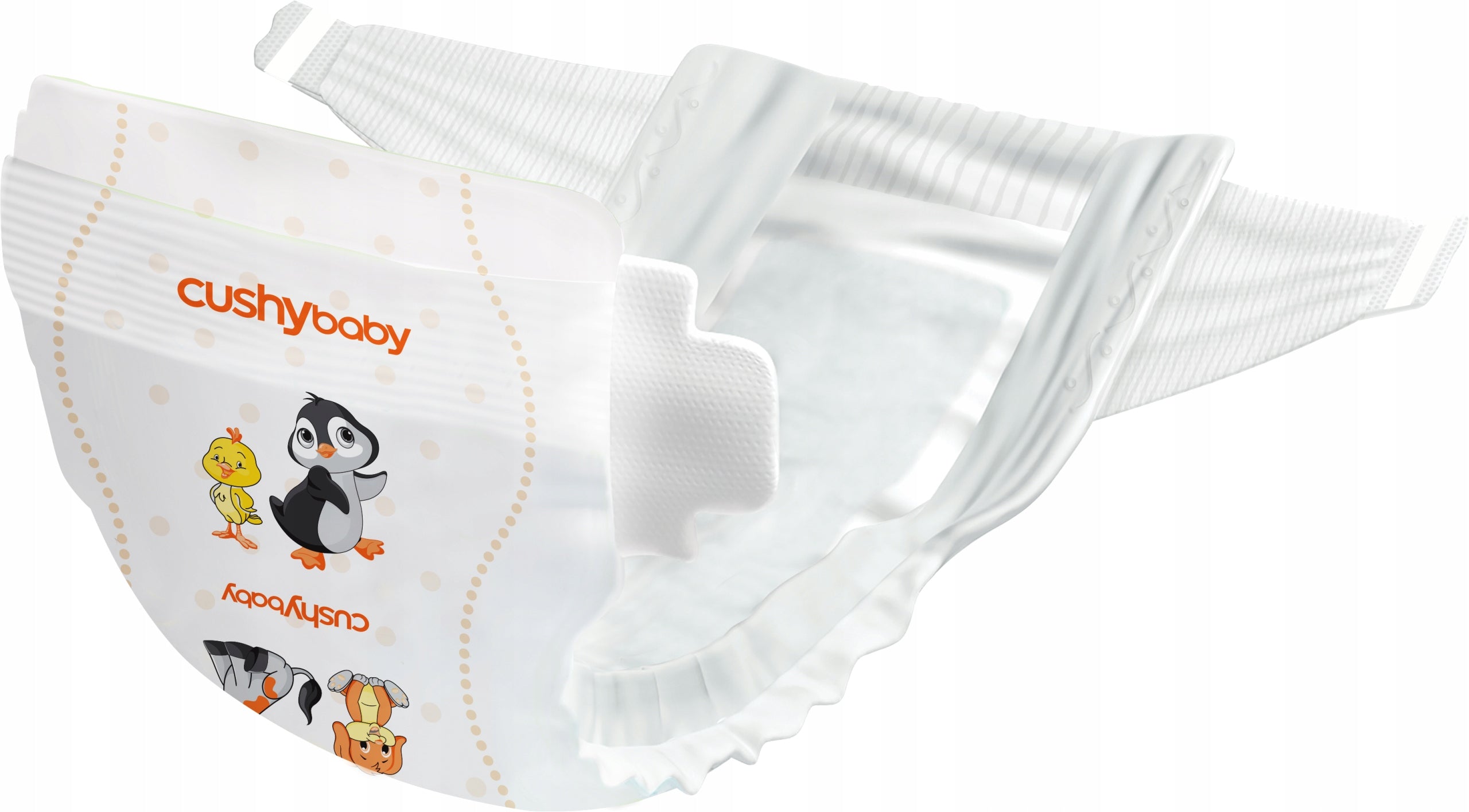 Diapers Cushy Baby X-Large Size 6 38 pcs. Manufacturer code 8681371831206