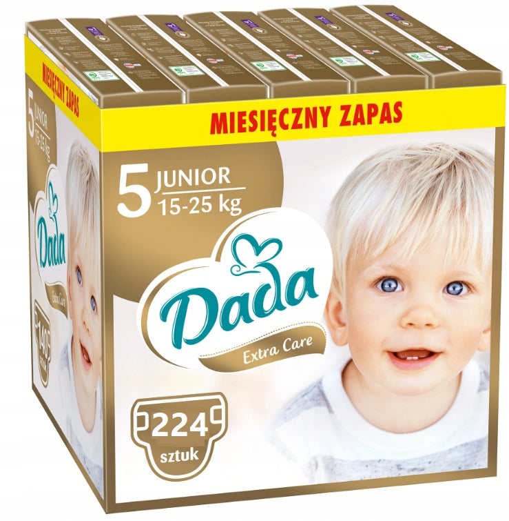 Diapers Dada Extra Care Size 5 224 pcs.