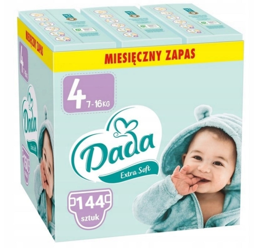 Diapers Dada Extra Soft Size 4 144 pcs.