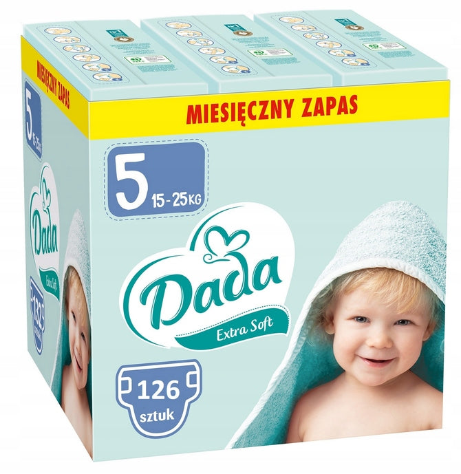 Diapers Dada Extra Soft Size 5 126 pcs.