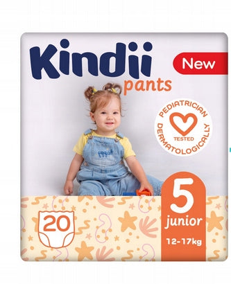 Diapers Kindii 5 Junior (12-17kg) 20 pcs
