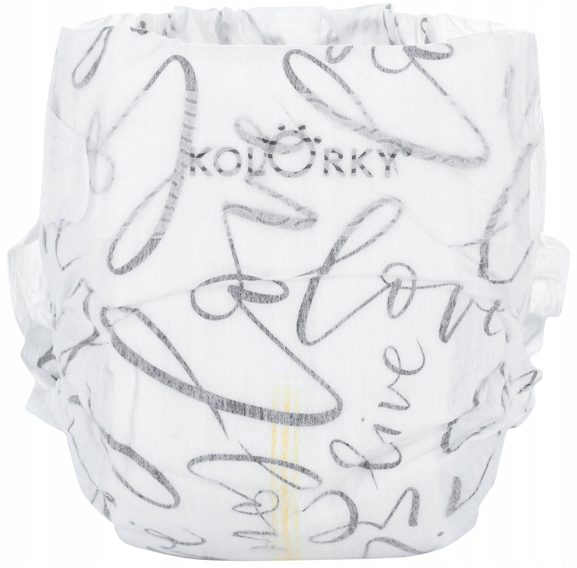 Diapers Kolorky Deluxe Velvet S 3-6kg - Soft and anti-allergic, 25pcs Packaging status original