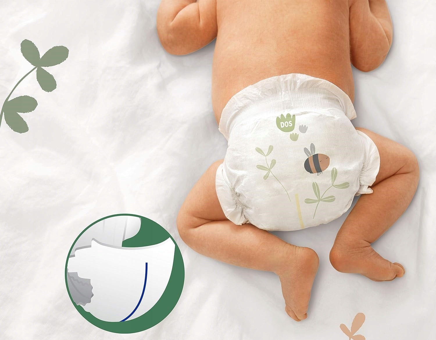 Diapers Lotus Baby Douceur naturelle Size 1 20 pcs. Medical device no