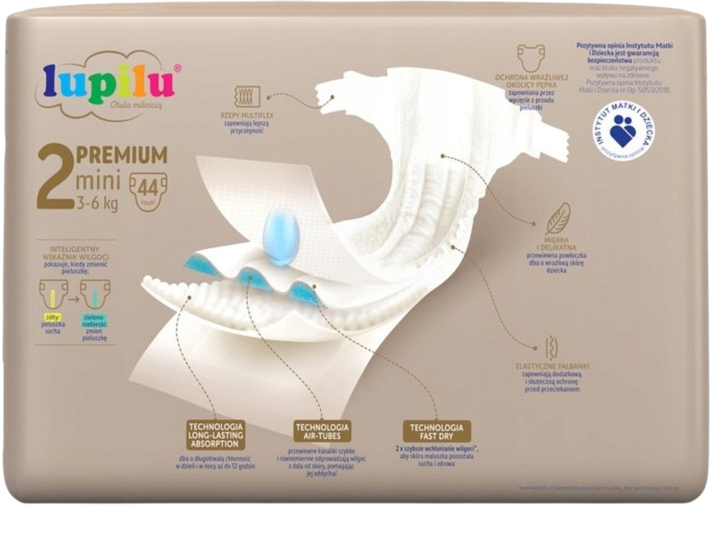 Diapers Lupilu Premium Size 2 44 pcs. Brand Lupilu
