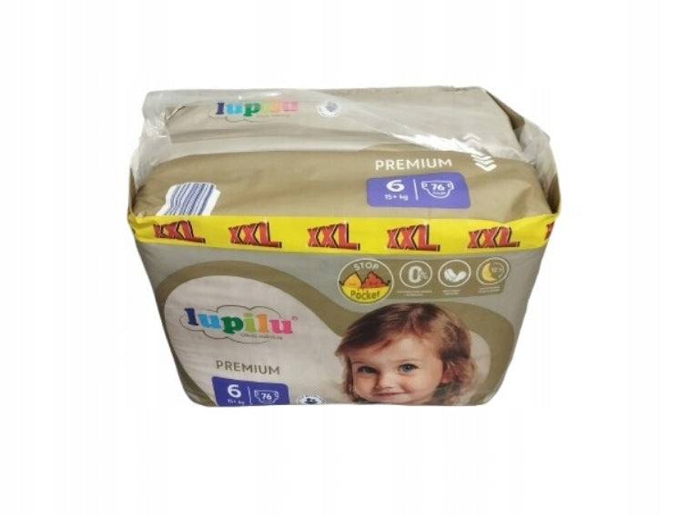 Diapers Lupilu Premium XXL 6 (15+ kg) 76 pcs.