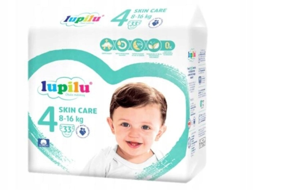 Diapers Lupilu Skin Care Size 4 33 pcs.
