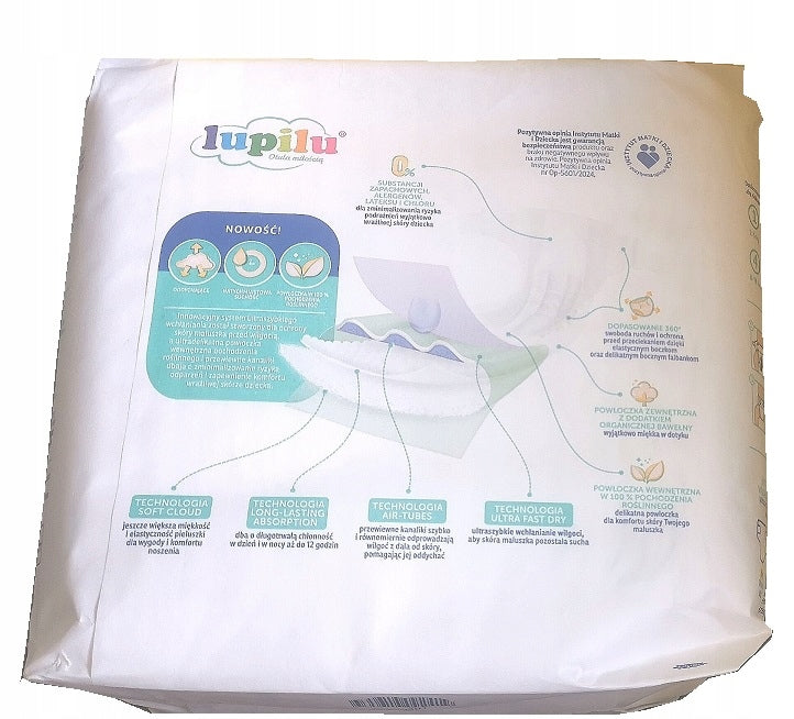 Diapers Lupilu Skin Care Size 5 28 pcs. EAN (GTIN) 4335619092419