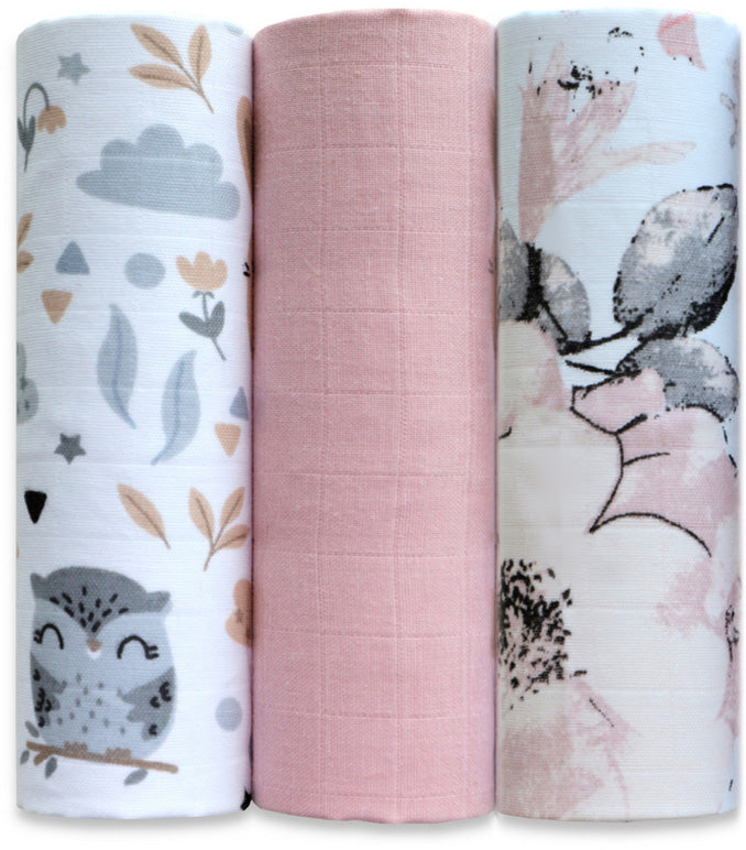 Diapers Muslin Diaper 60/80cm set of 3