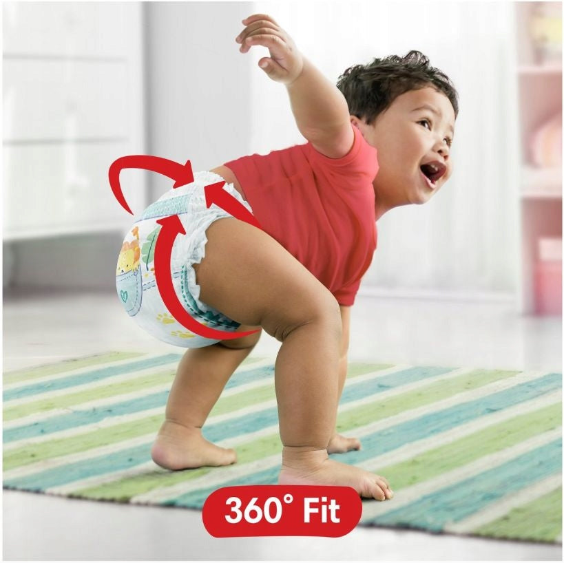 Diapers PAMPERS Pants 7 baby dry nappy 100 pieces Packaging status original