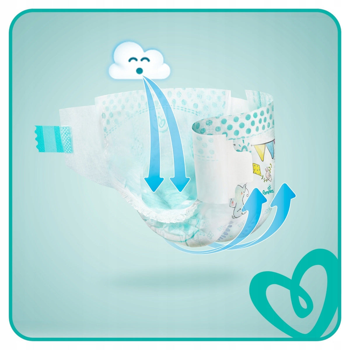 Diapers Pampers Active Baby Size 2 132 Brand Pampers