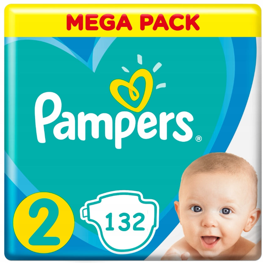 Diapers Pampers Active Baby Size 2 132