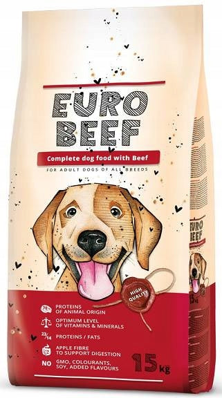 Dibaq Eurobeef Dry Dog Food Beef 15kg Manufacturer code 551112028