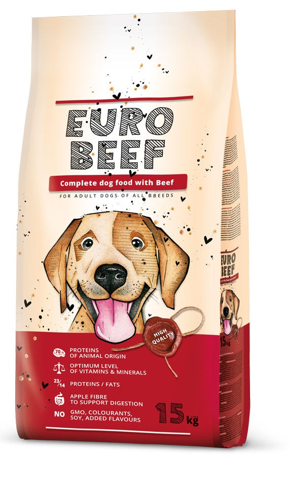 Dibaq Eurobeef Dry Dog Food Beef 15kg