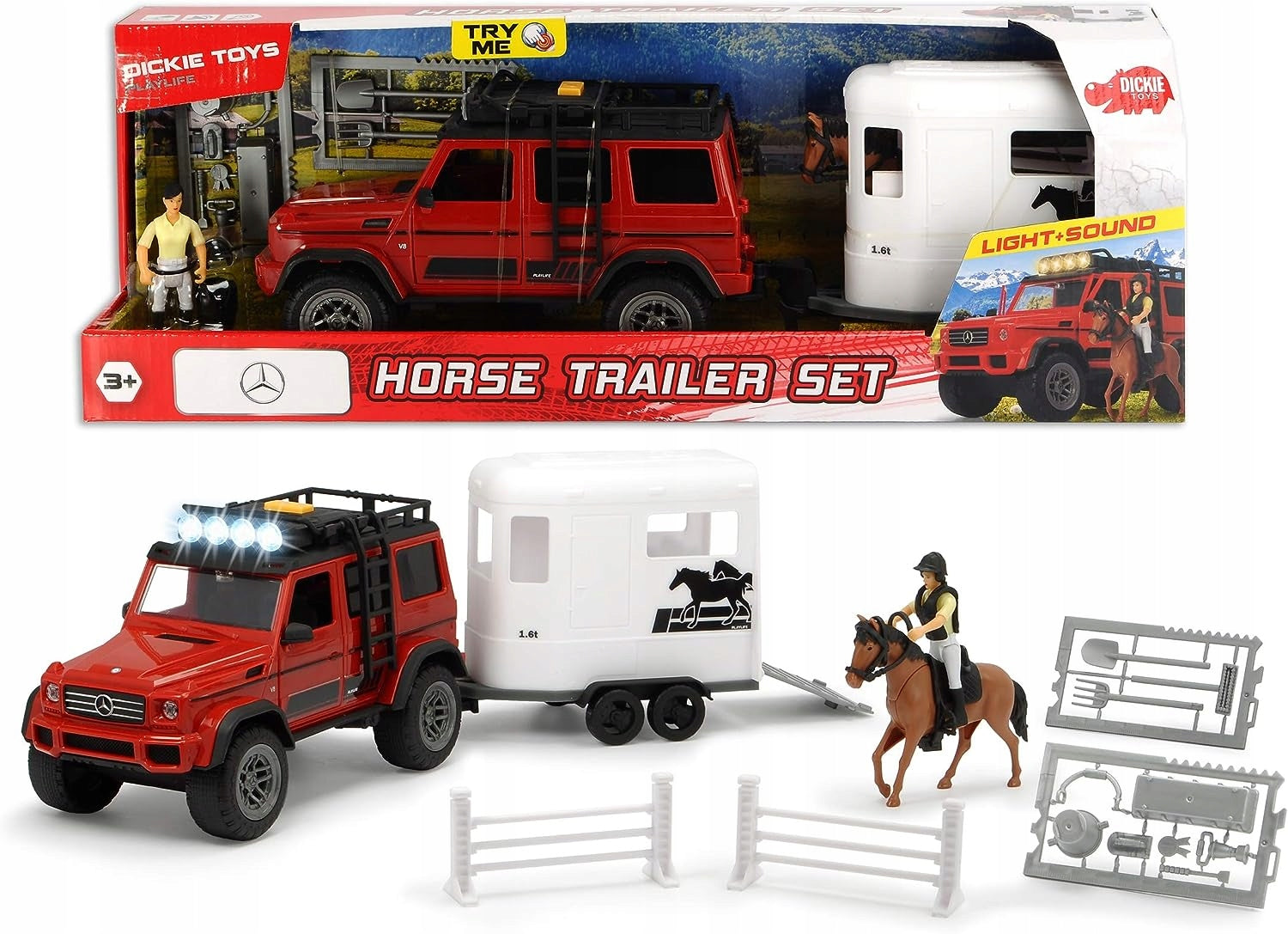 SUV mit Anhänger und Zubehör Simba Dickie Toys 
