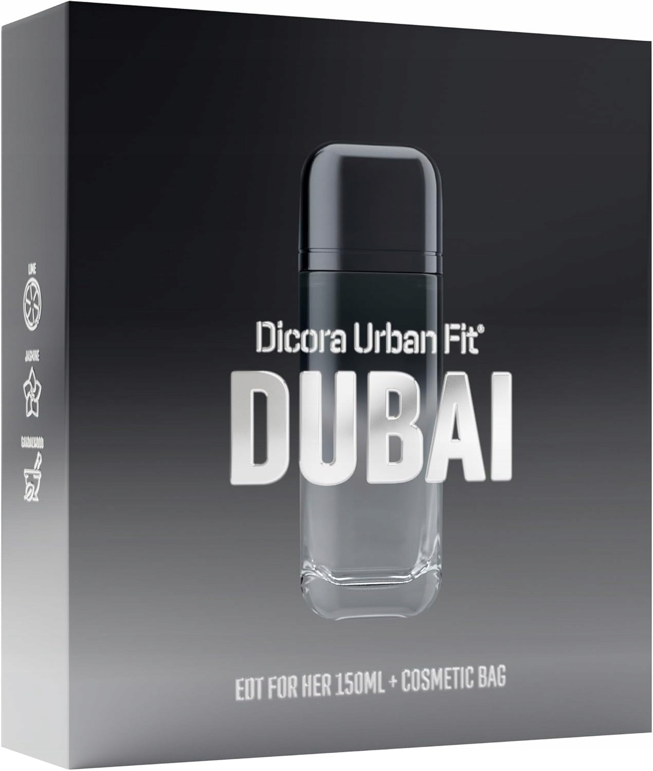 Dicora Urban Fit Gift set eau de toilette Dubai 150ml and beautician Brand Dicora Urban Fit