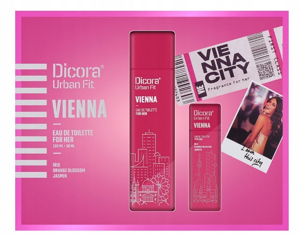Dicora Urban Fit Vienna gift set for her 100ml+30ml