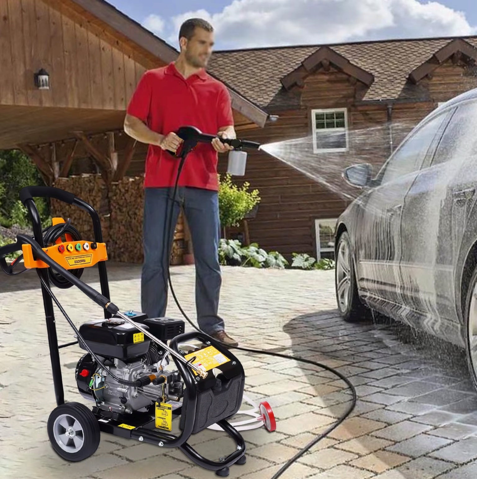Diesel Pressure Washer 7,5HP 150 Bar Manufacturer code pmyj01