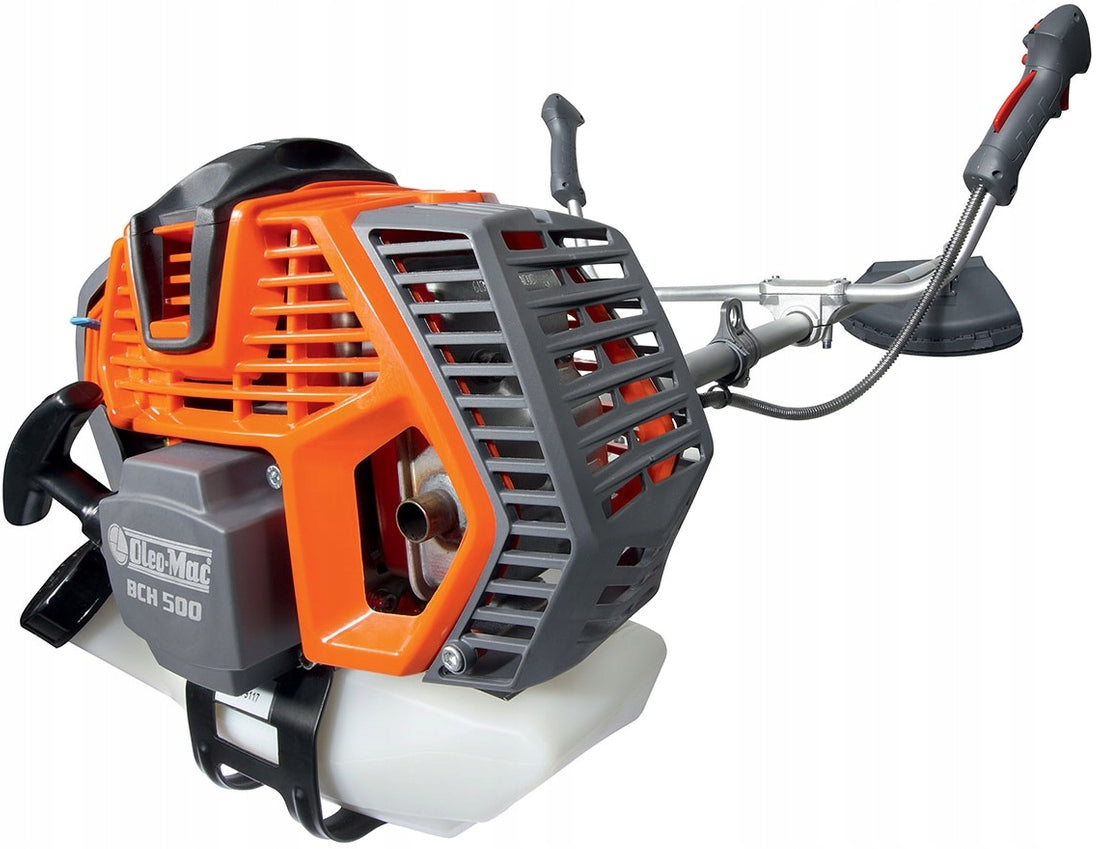 Diesel Scythe Garden Trimmer Oleo Mac BCH 500 Very Strong Set Brand Oleo-Mac