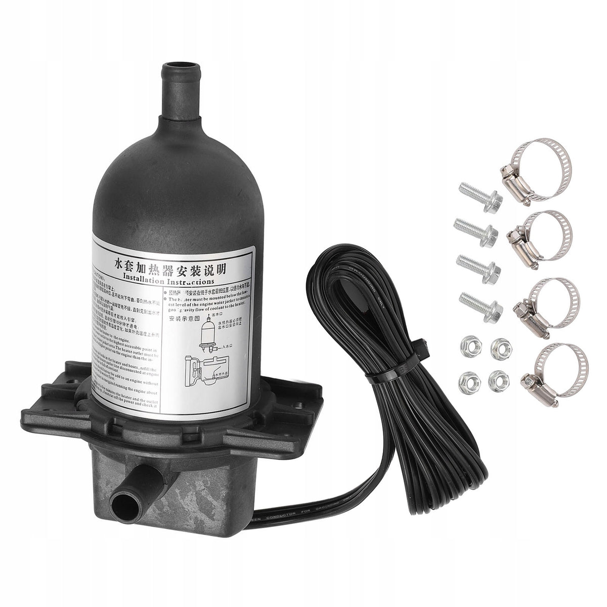 Diesel generator coolant heater, waterproof pł heater