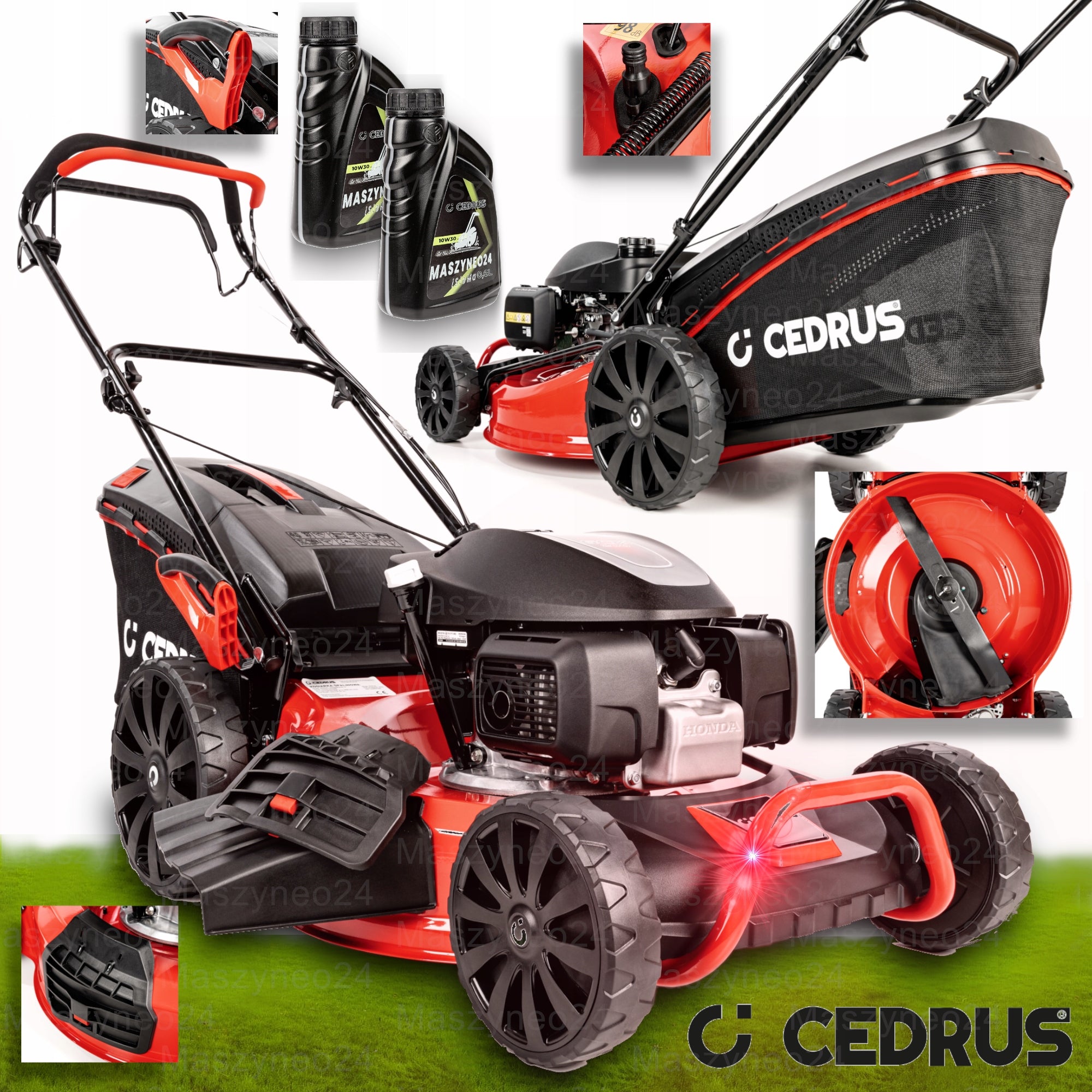 Diesel mower CEDRUSKS56S-H engine HONDA GCV200 POWER 201cm3 56cm drive