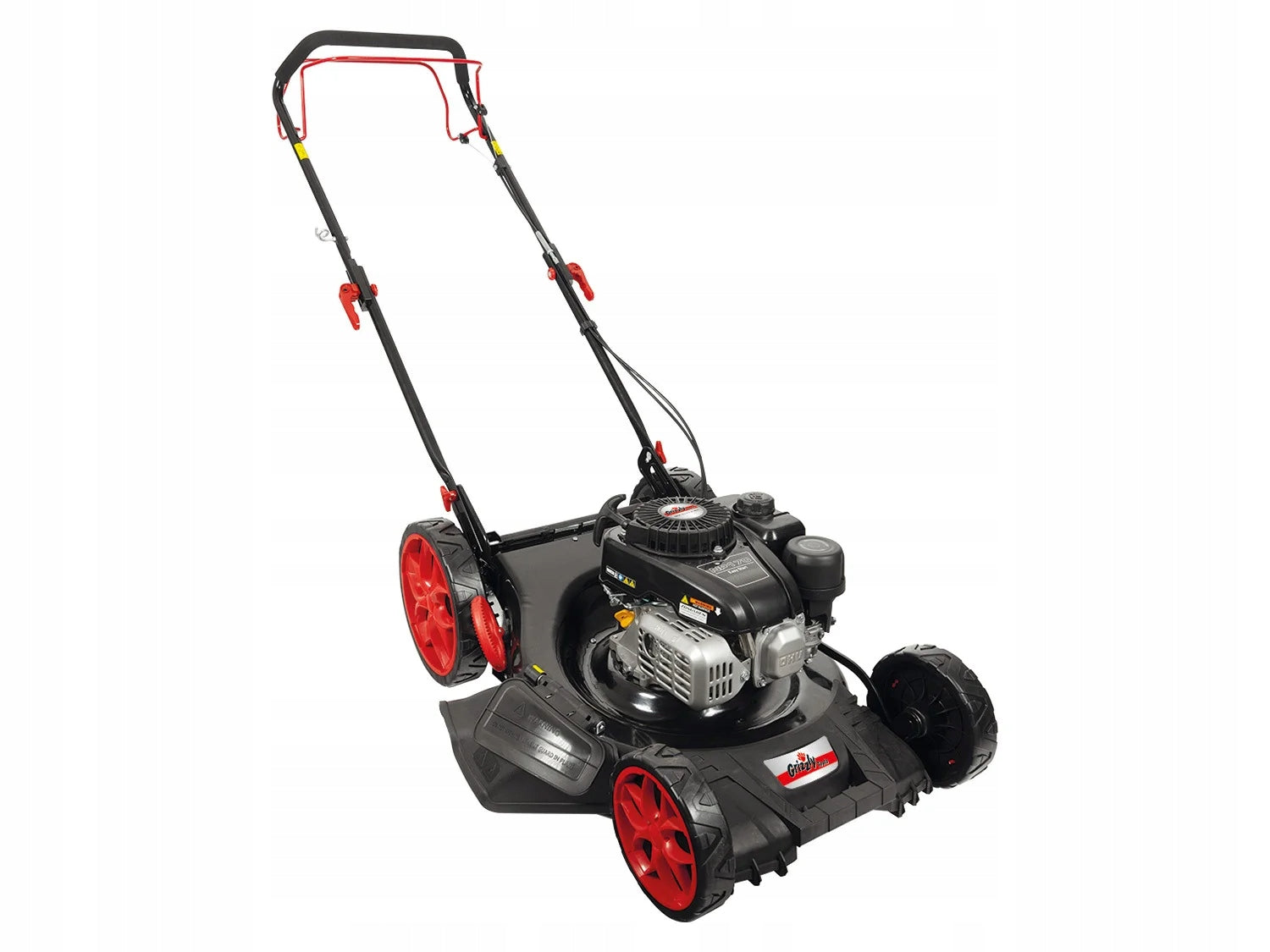Diesel mower GRIZZLY with drive basket Petrol 70L 3,7km 51 cm 171 cm³ Mowing width 51 cm