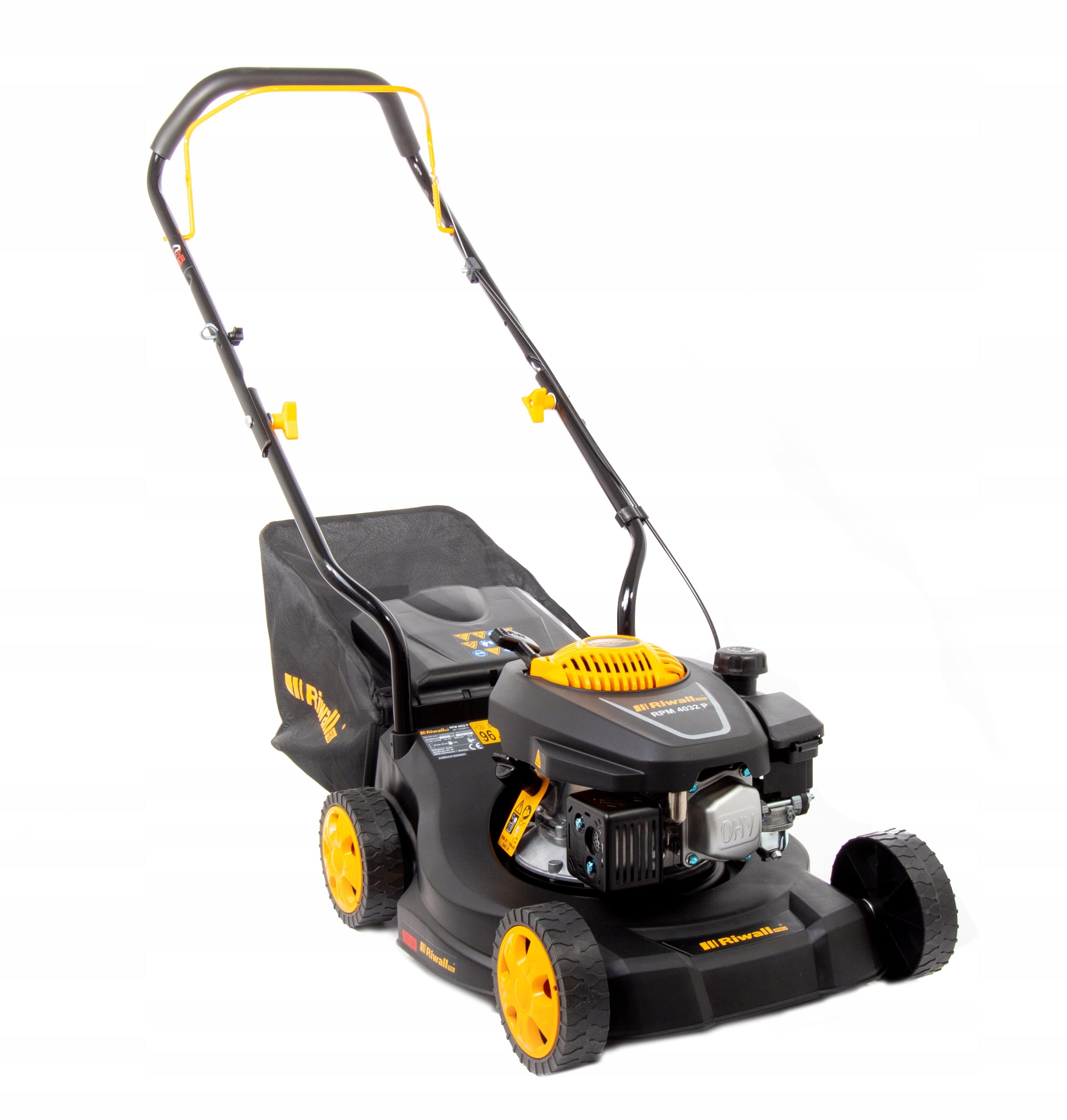 Diesel mower Riwall RPM4032P without drive 40cm after engine 131 cm³ Model RPM4032P