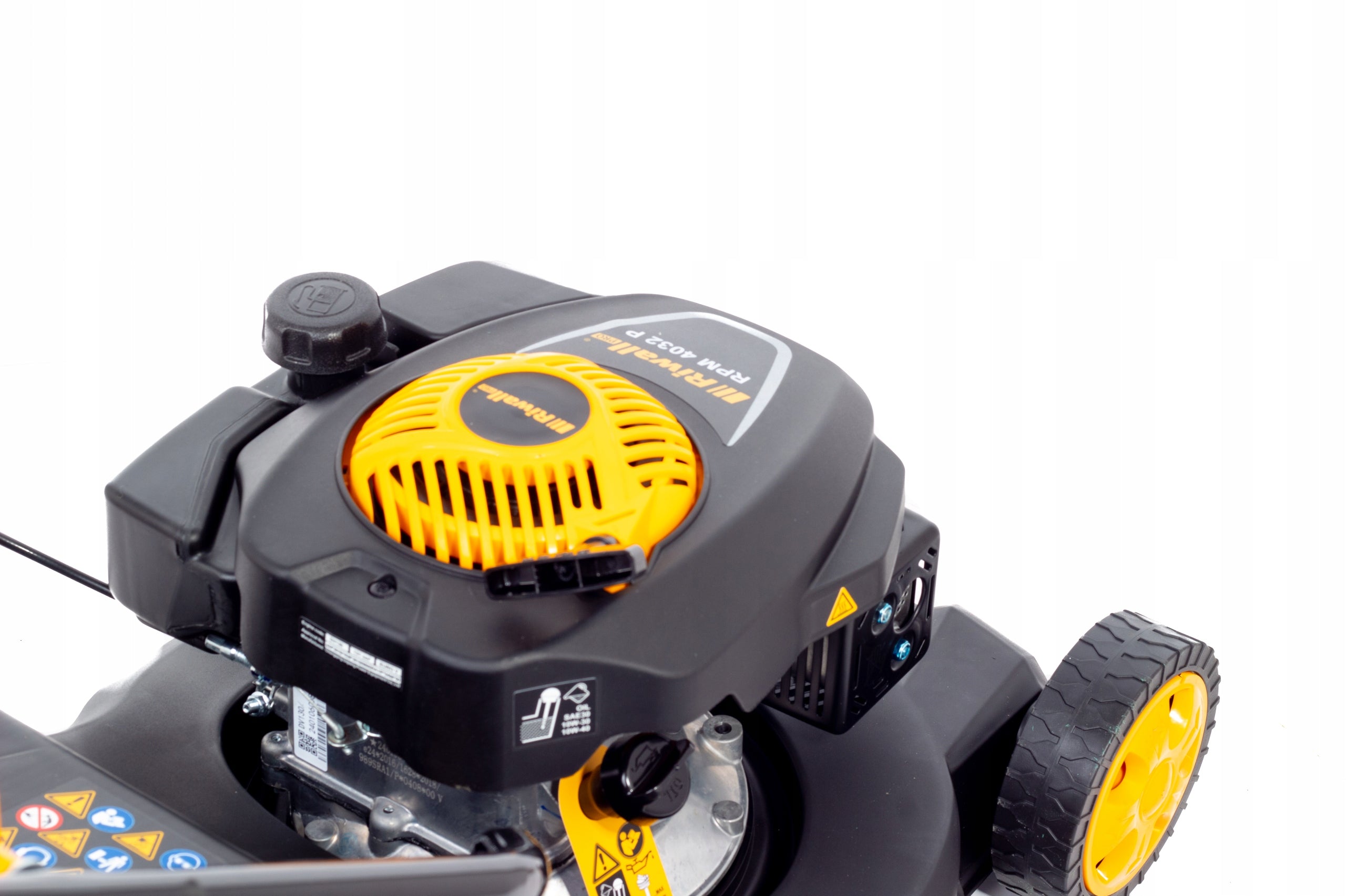 Diesel mower Riwall RPM4032P without drive 40cm after engine 131 cm³ Mowing width 40 cm