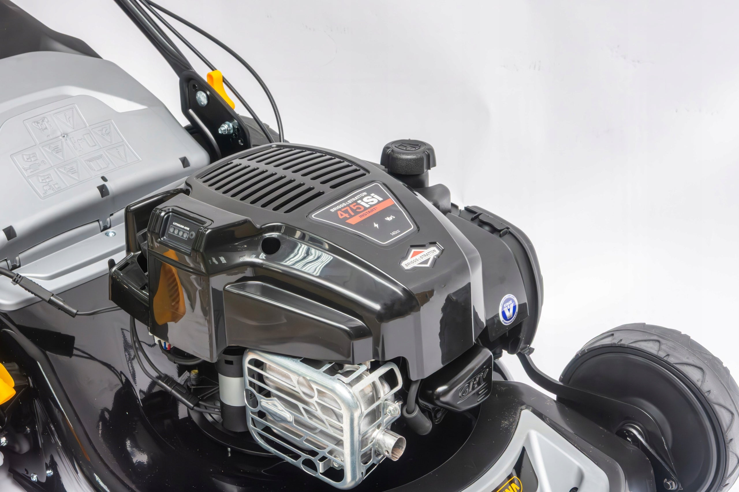 Diesel mower with Alpina Stiga 46 cm Briggs & Stratton engine Customs tariff code 84331970