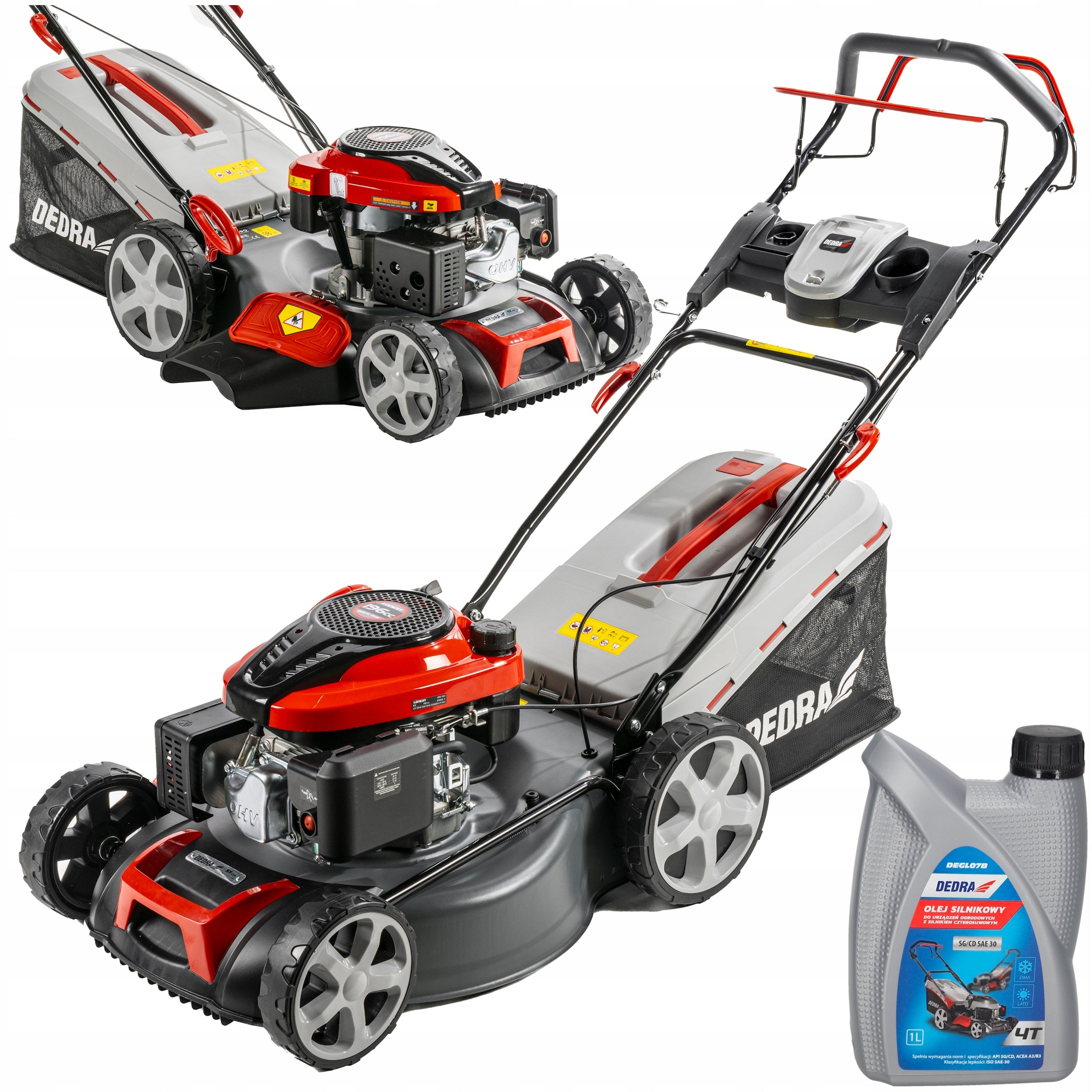 Diesel mower with GT drive Mulching 51cm 196 cm³ 3,5kW LONCIN DEDRA