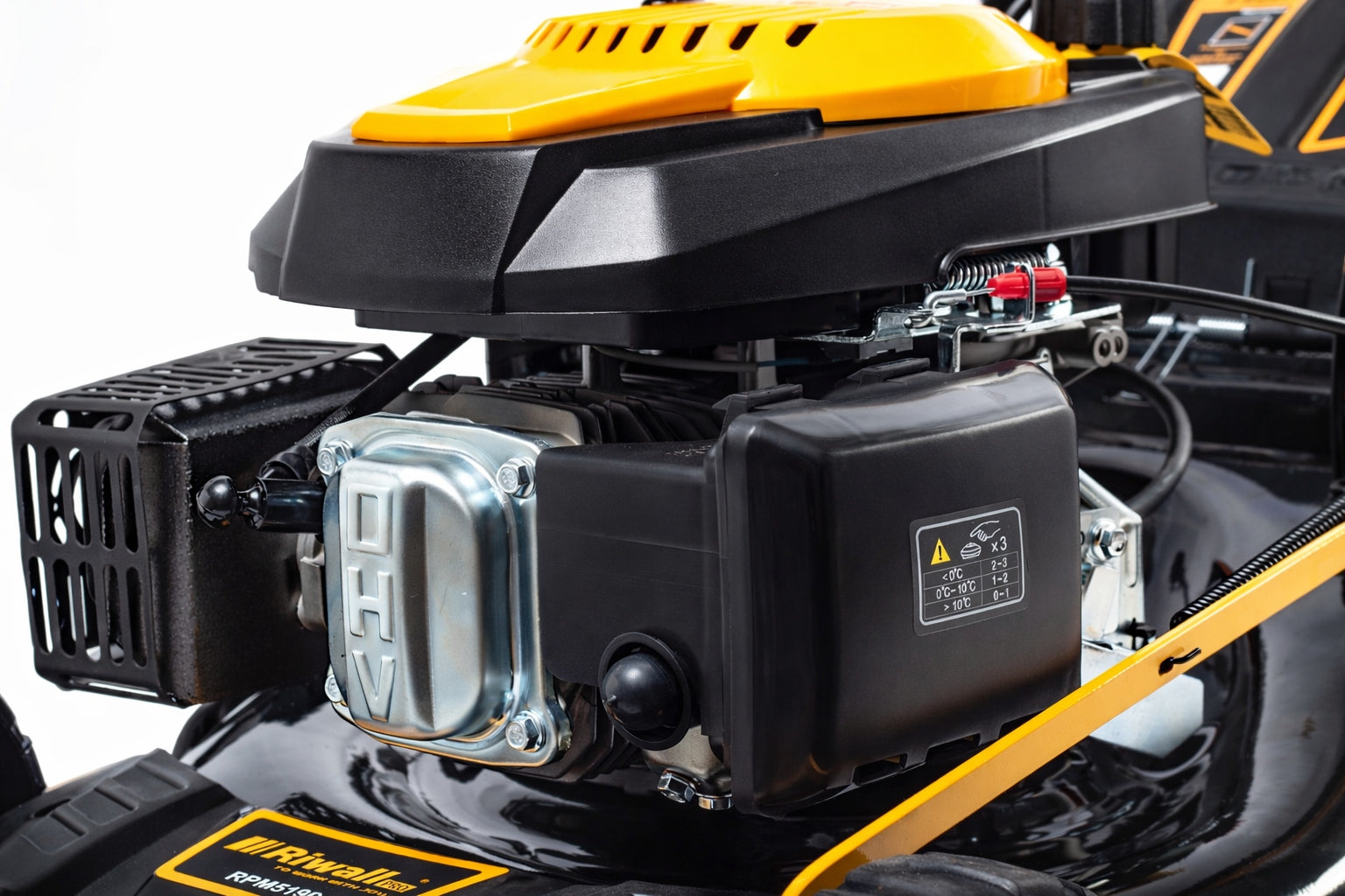 Diesel mower with Riwall PRO RPM 4735 E electric start Manufacturer code PM12B1901023B