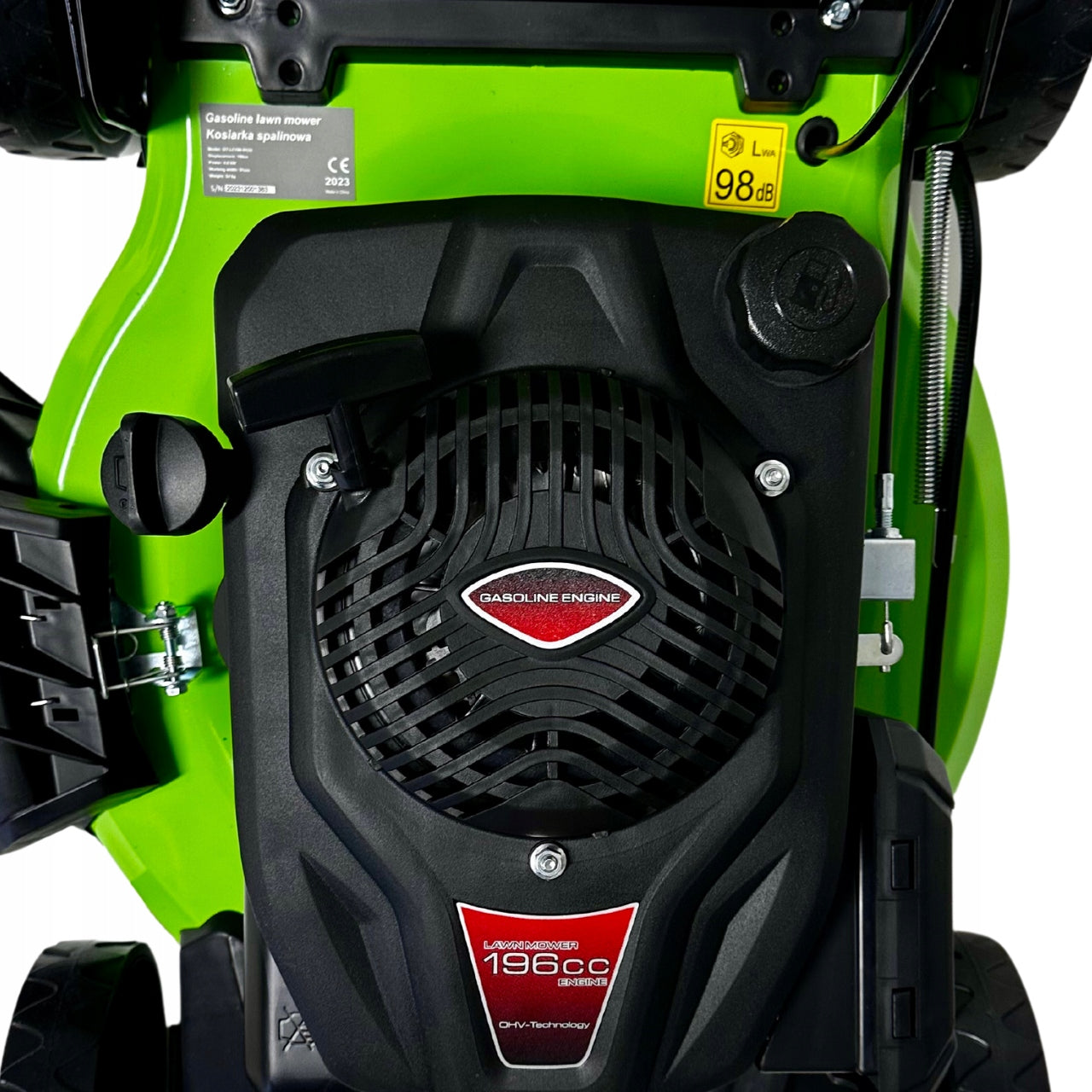 Diesel mower with drive GT-LC196-51V Green Tiger engine Loncin Mowing width 51 cm