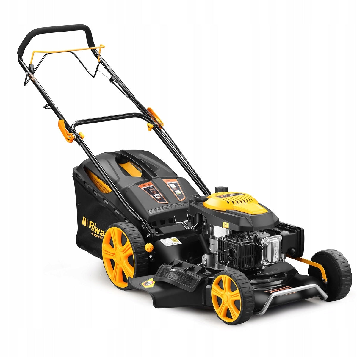 Diesel mower with drive Riwall PRO RPM 5355PL 56cm 5,4HP Mulching Basket capacity 65 l