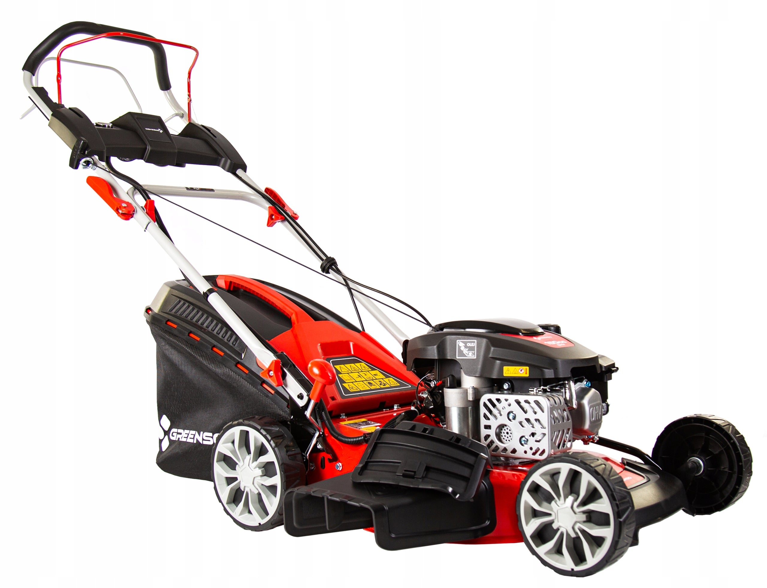 Diesel mower with drive power 3,6 HP width 46 cm Greenso KS46-G150NE Engine displacement 150 cm³