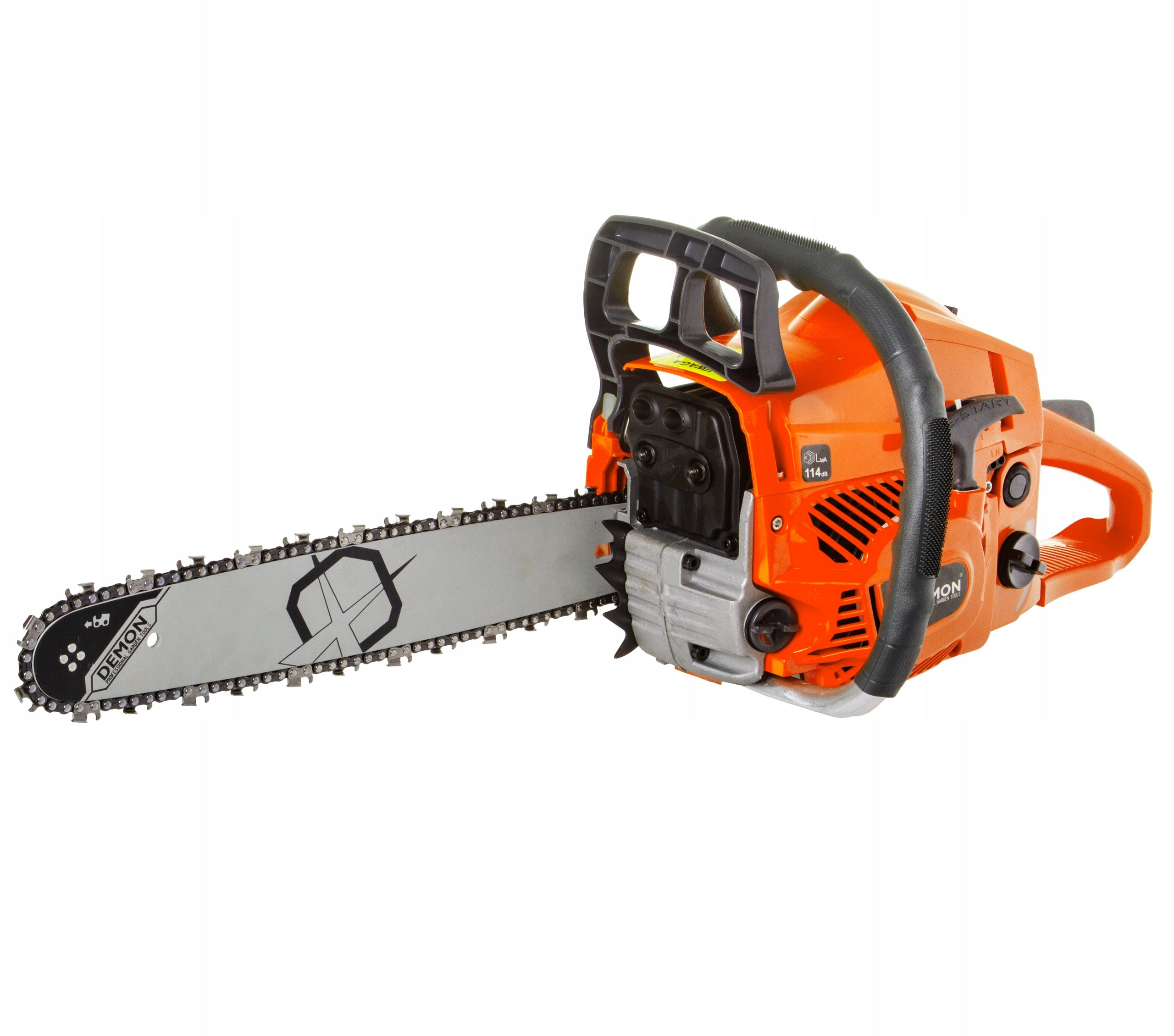 Diesel saw DEMON chainsaw RQ-58 + chain + guide + oil Packaging status original