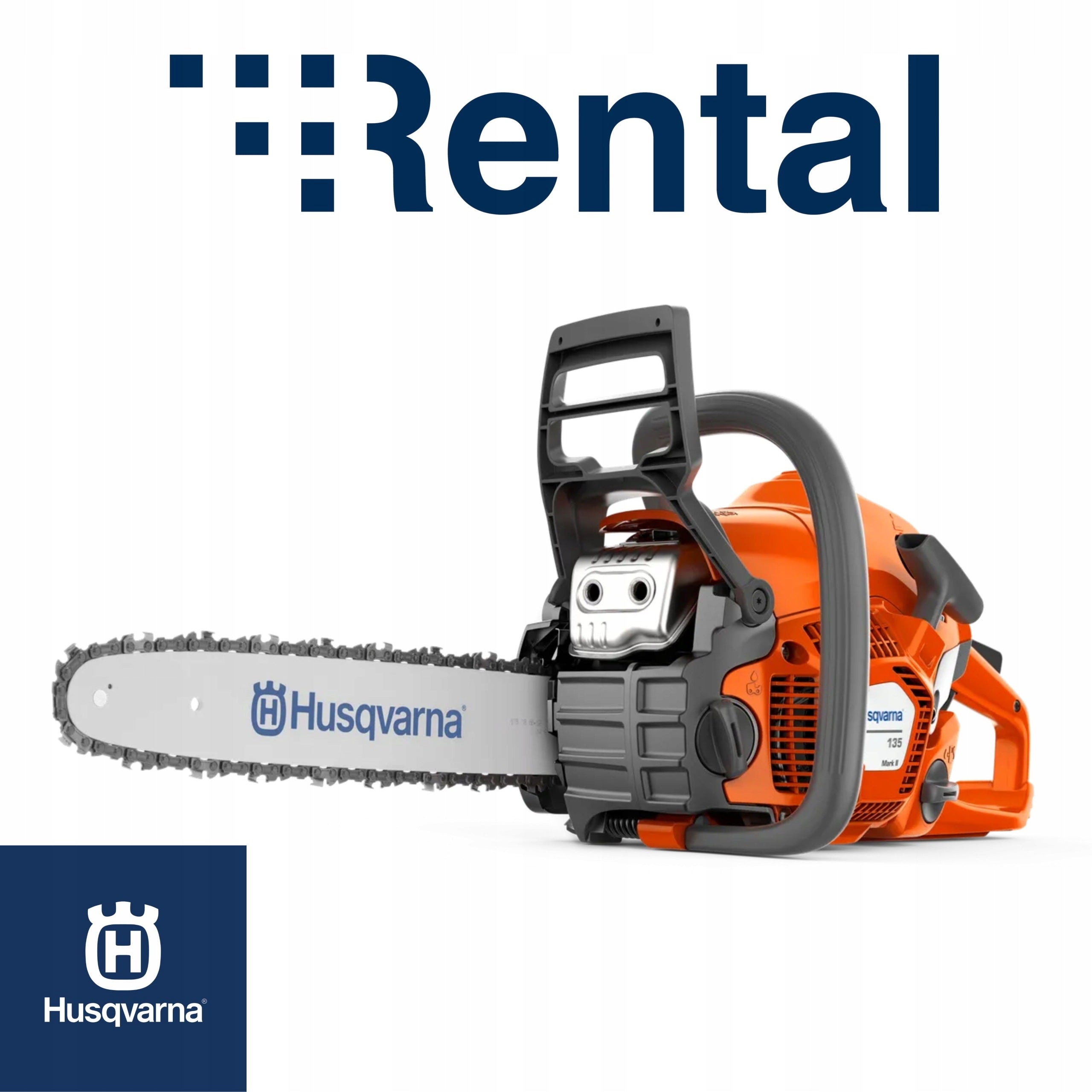 Diesel saw Husqvarna 135 Mark II 2,2 HP with 35 cm guide