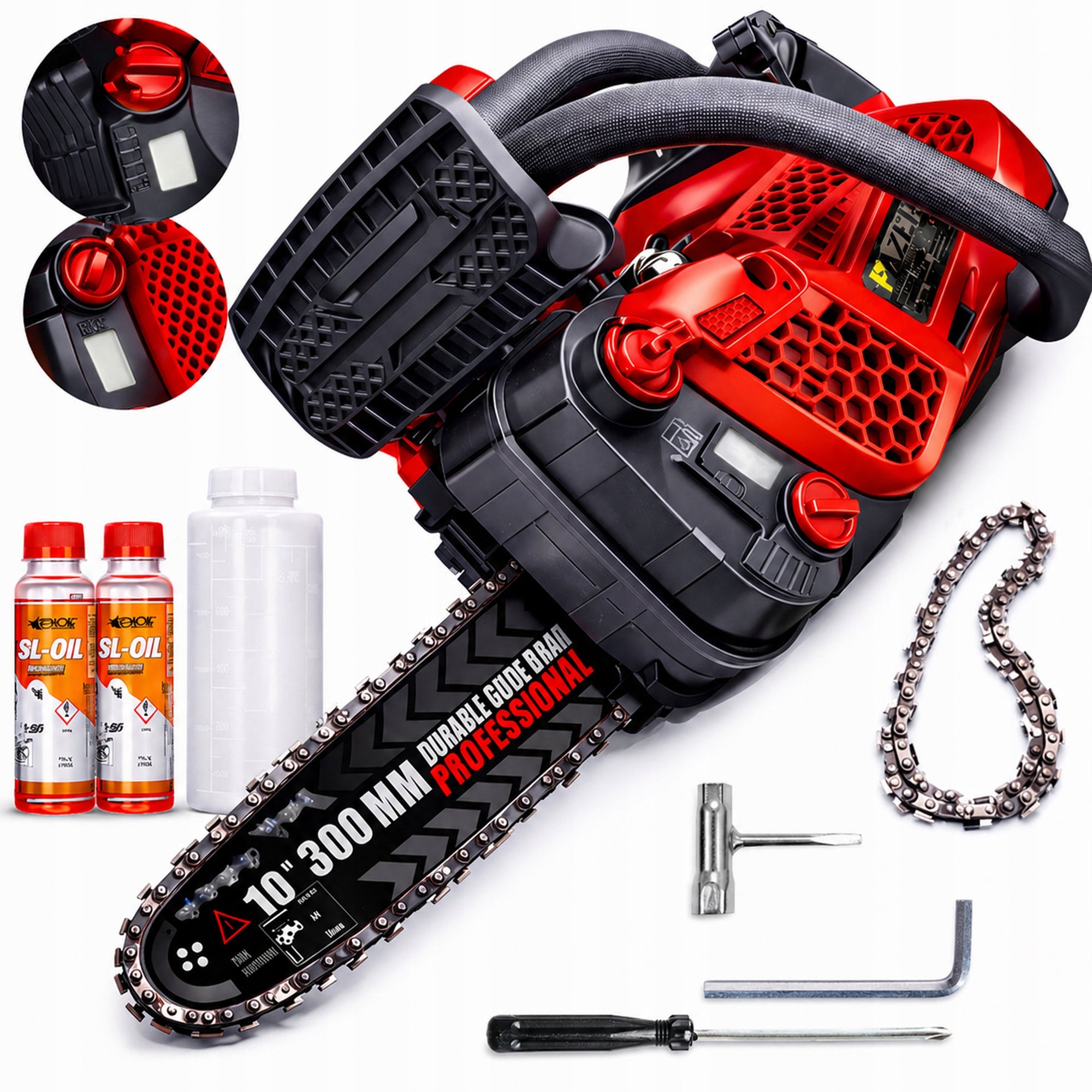 Diesel saw for branch strong 2 guides included saw