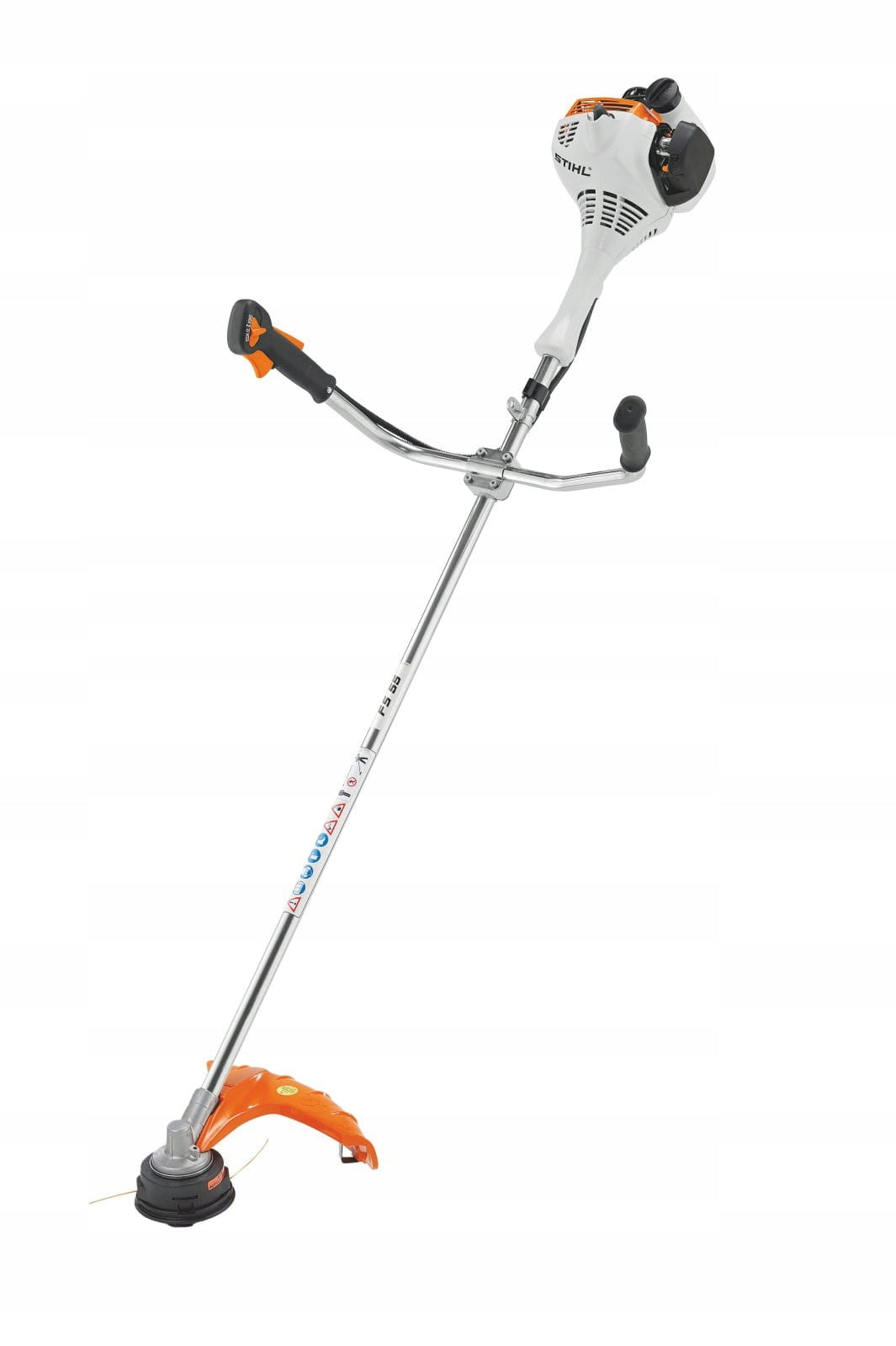 Diesel scythe FS 55 STIHL with a power of 1,0 hp and a weight of 4,9 kg, 2-MIX Manufacturer code 41402000521
