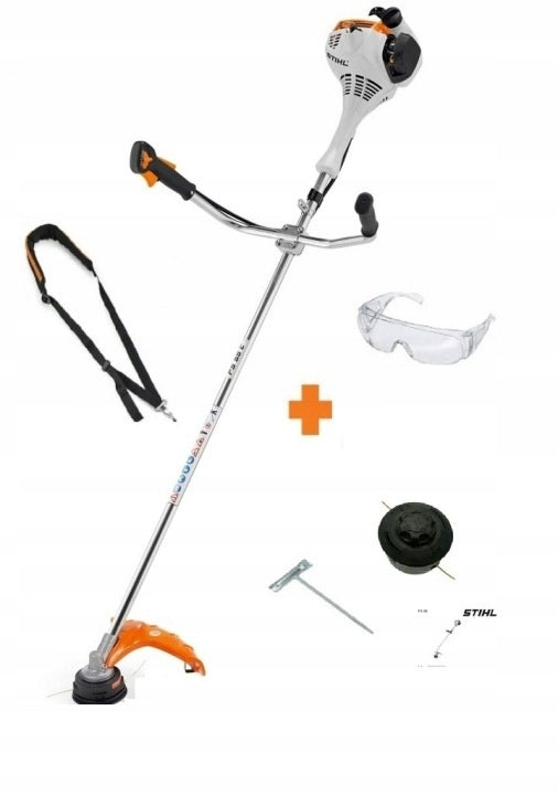 Diesel scythe FS 55 STIHL with a power of 1,0 hp and a weight of 4,9 kg, 2-MIX