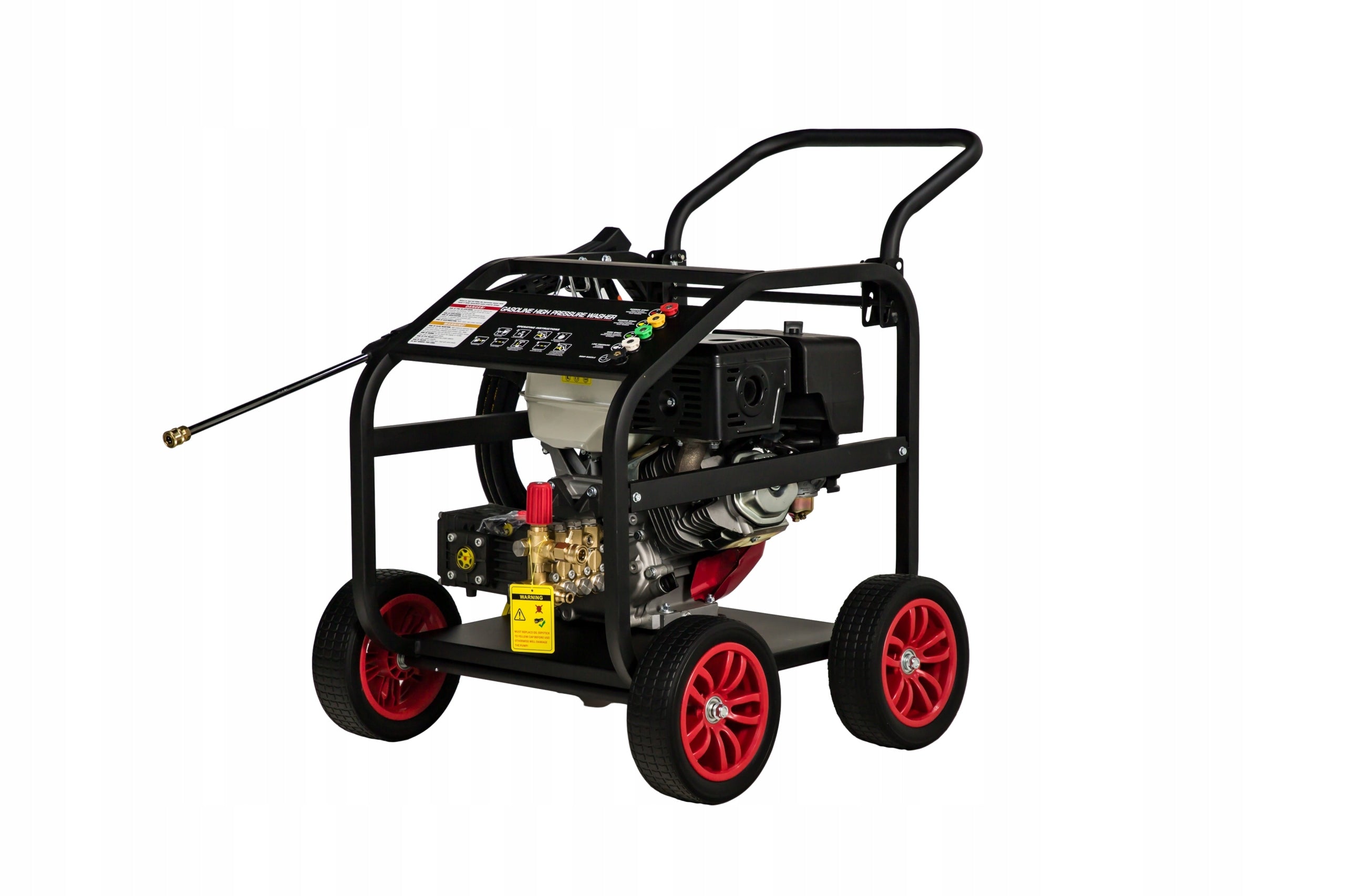Diesel washer up to 300 bar 4 wheels + 20 inch attachment + rotary nozzle Manufacturer code WNM300