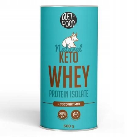 Diet-Food Whey Protein WPI Isolate with MCT Keto 500 g