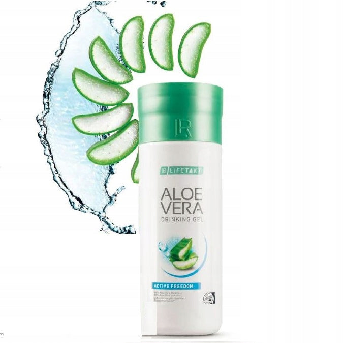 Dietary Supplement ALOES GEL for Drinking 1 liter Strength Energy Bone active freedom Brand LR Health & Beauty