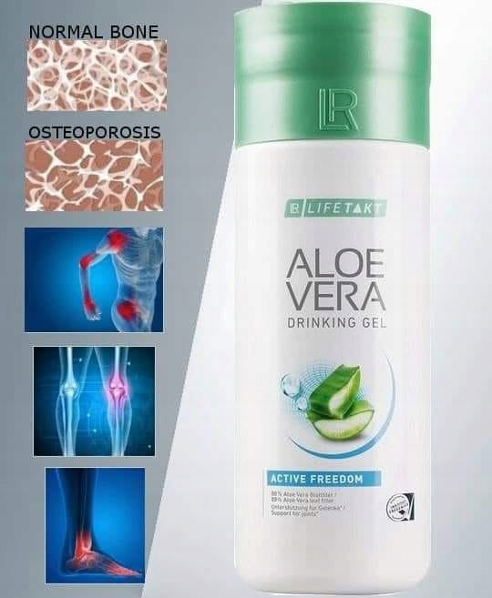Dietary Supplement ALOES GEL for Drinking 1 liter Strength Energy Bone active freedom Manufacturer code 80850