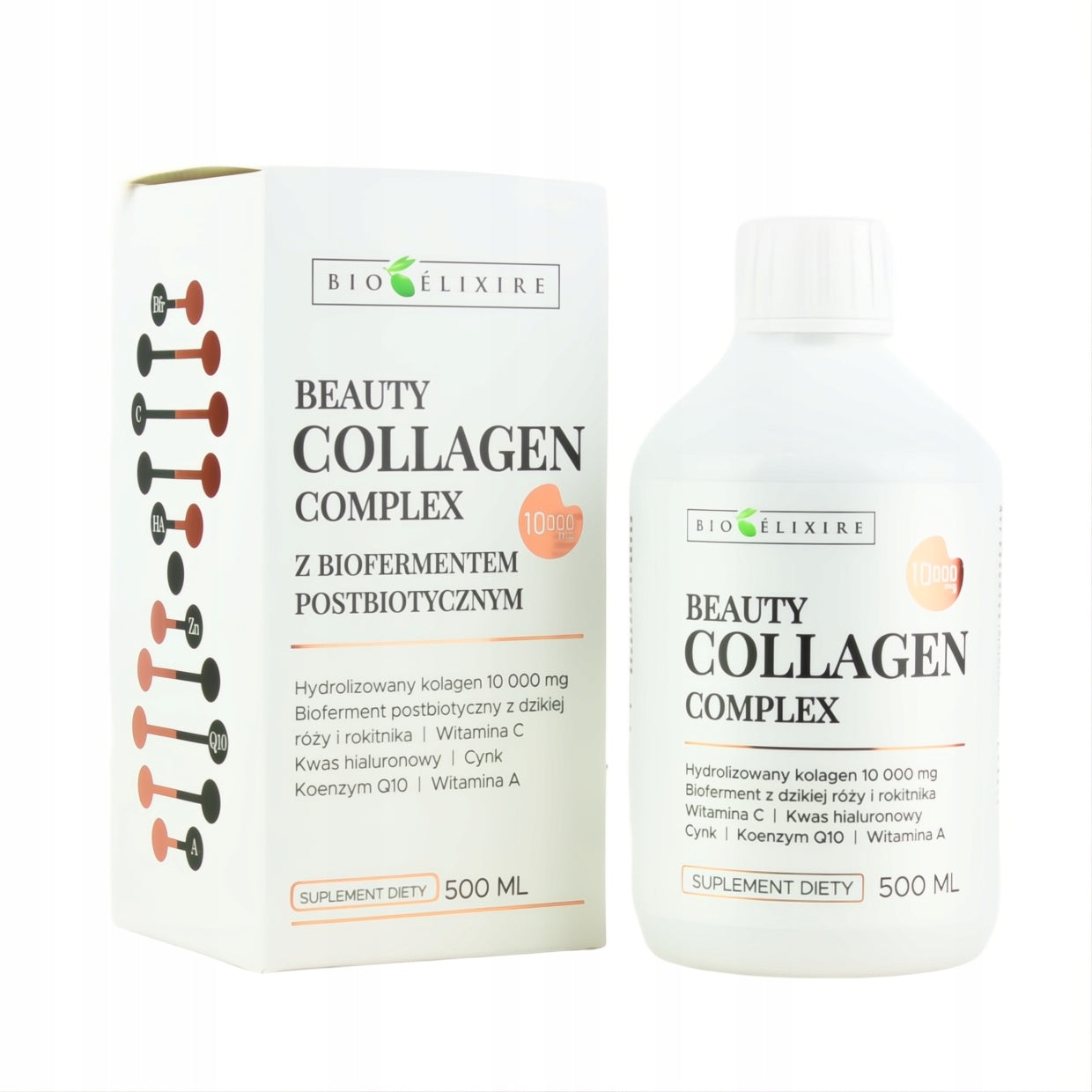 Dietary Supplement Bioelixire Beauty Collagen Complex 500 ml