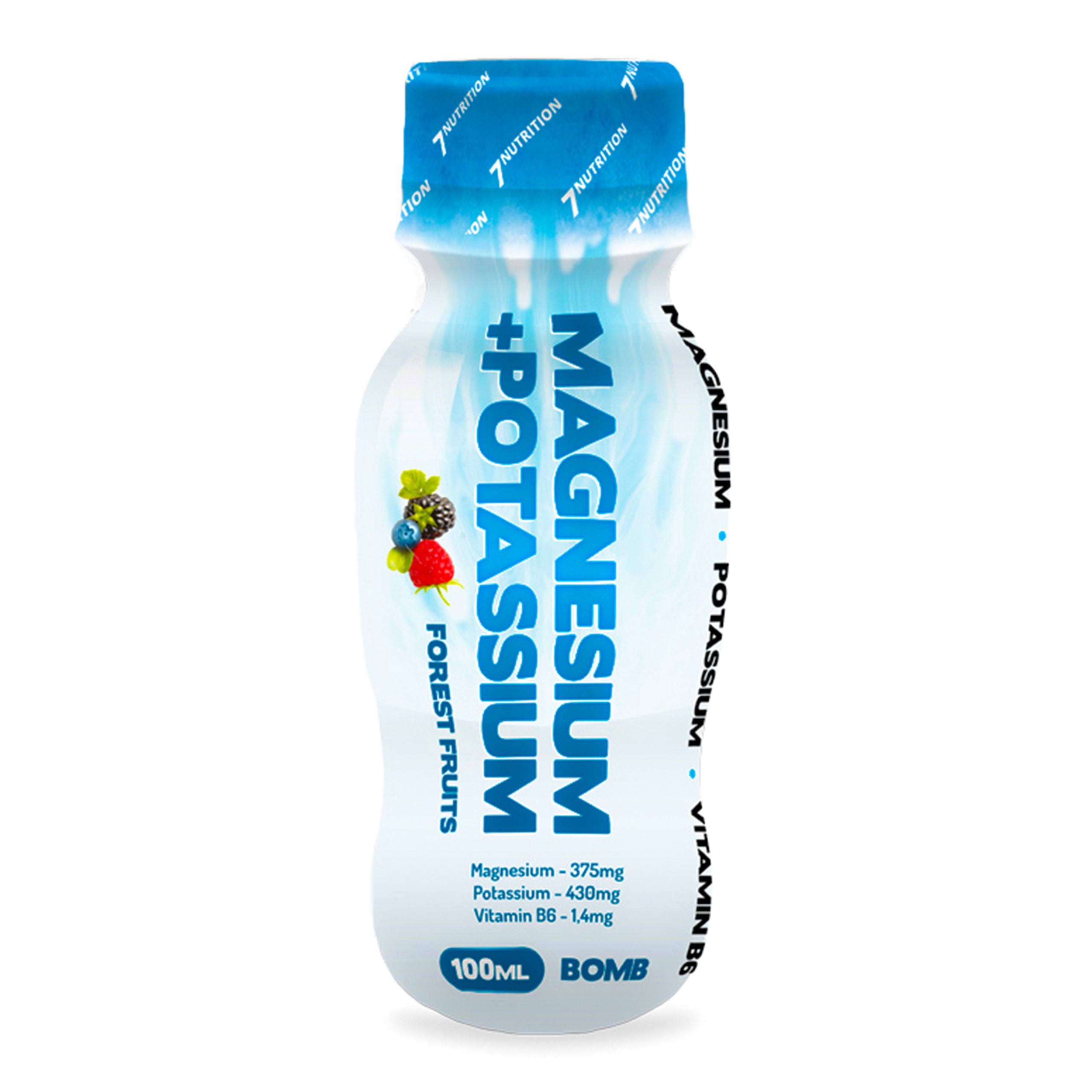 Dietary supplement 7Nutrition Magnesium + Potassium liquid 100 ml forest fruit Manufacturer code 5903111089245
