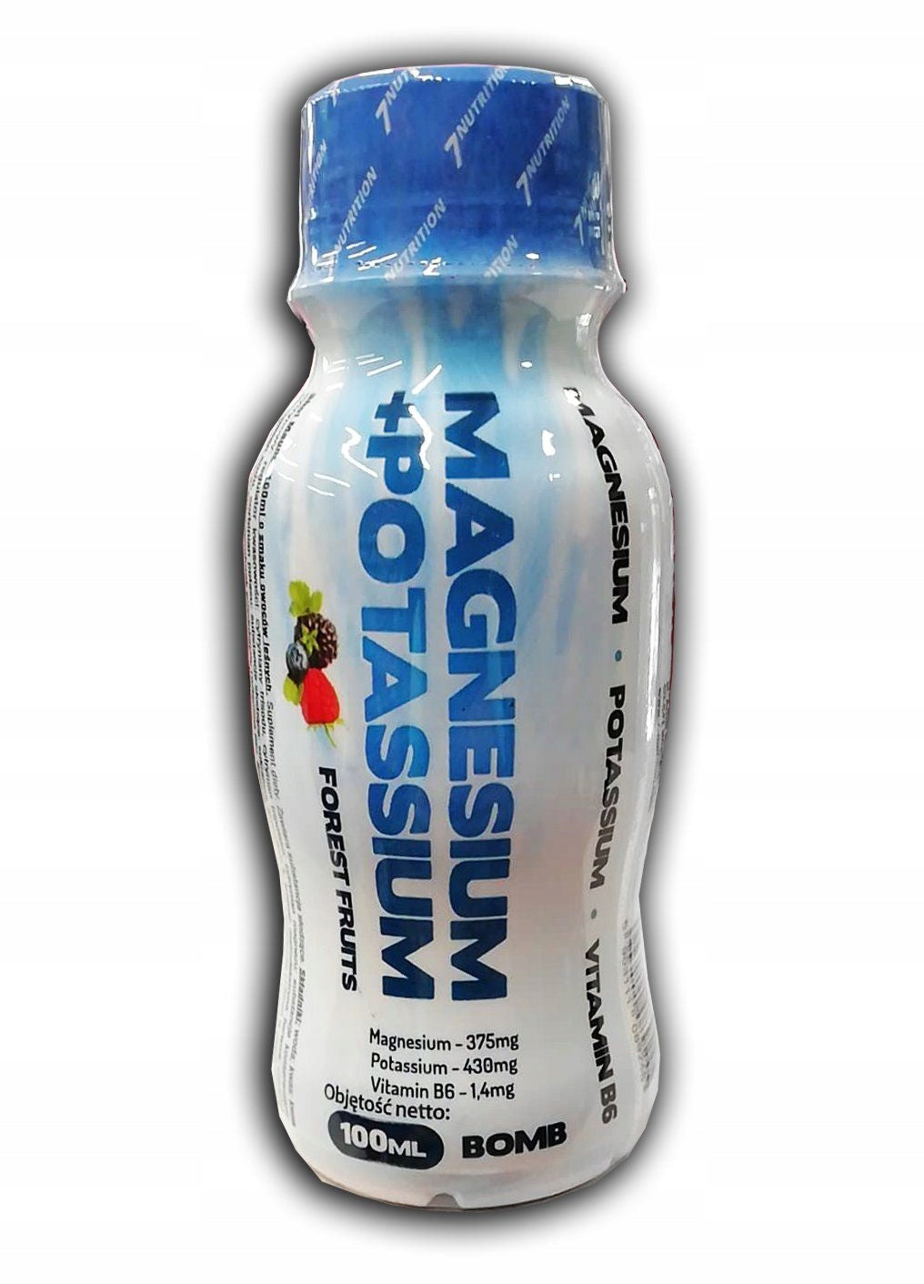 Dietary supplement 7Nutrition Magnesium + Potassium liquid 100 ml forest fruit