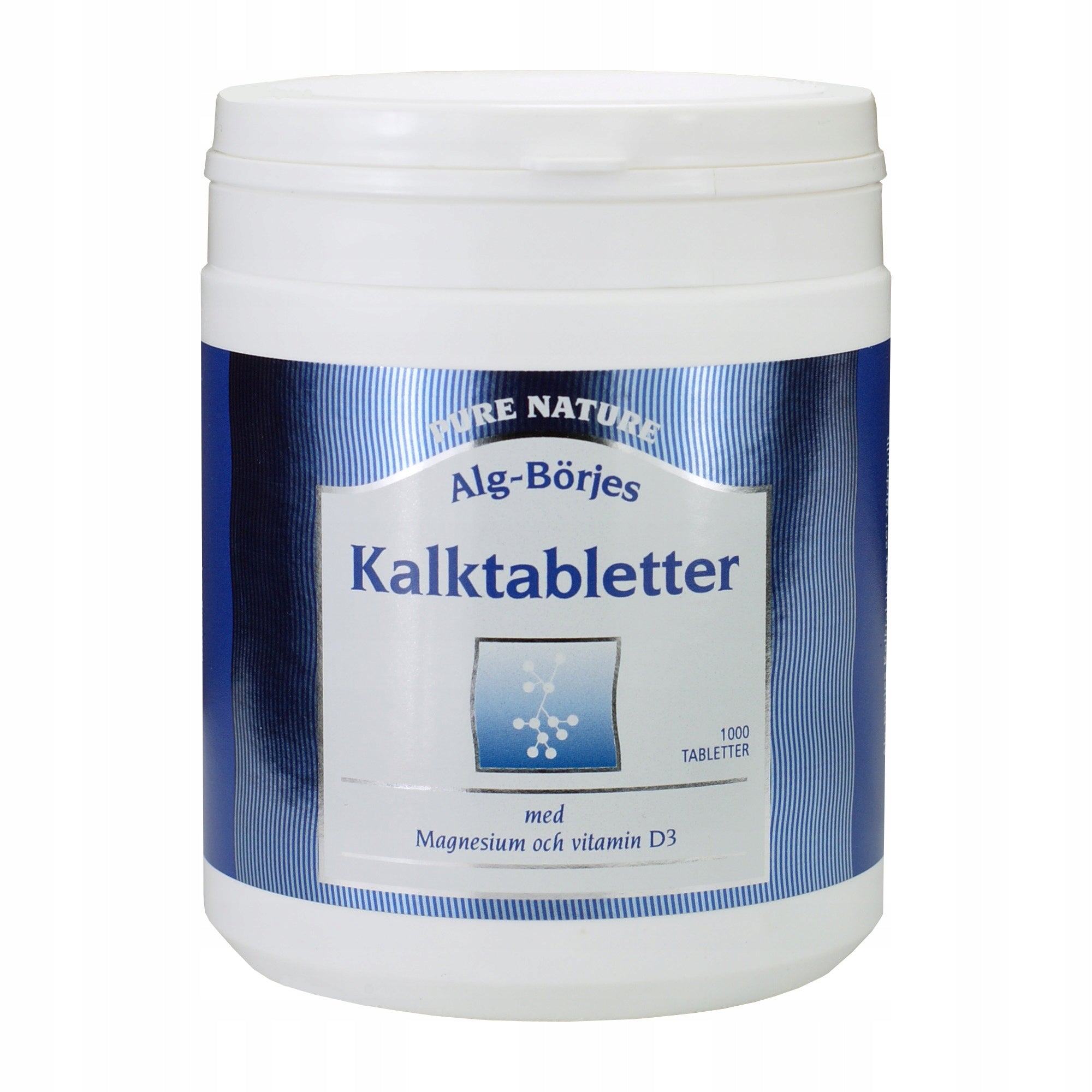 Dietary supplement Alg-Borje Kalktabletter calcium, magnesium, D3 tablets 1000 pcs.
