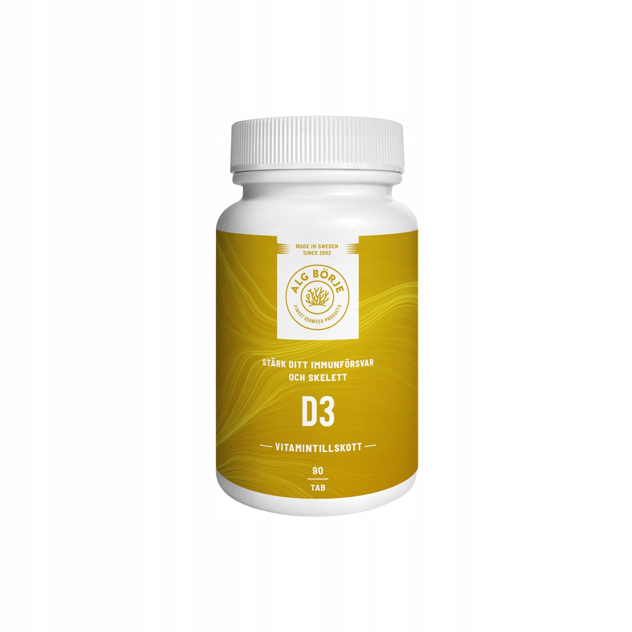 Dietary supplement Alg-Borje Vitamin D3 90 pieces